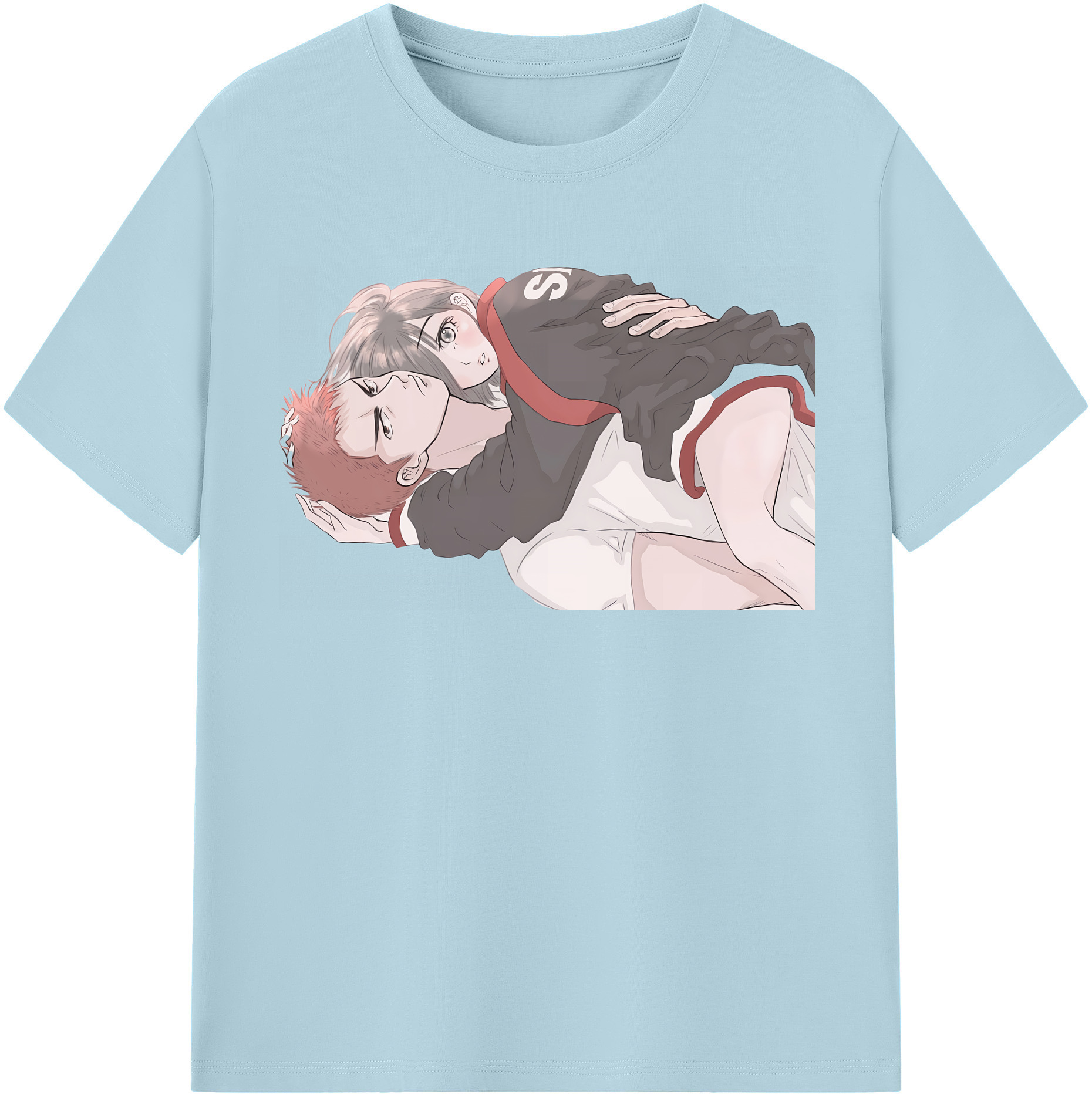 （画像用） SLAM DUNK／スラムダンク 綿100％半袖Tシャツ（フロントプリント）